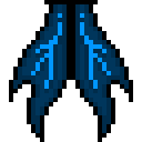 Blue Demon Wings